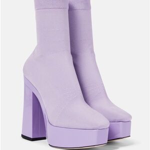 JIMMY CHOO Giome sock ankle boots